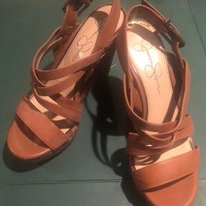 Jessica Simpson wedges
